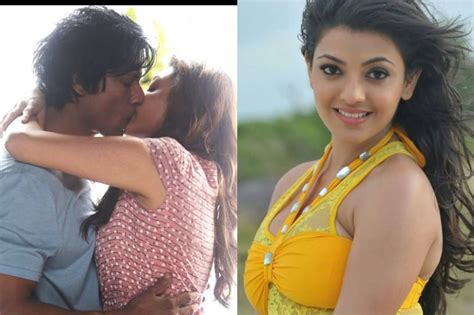 kajal aggarwal kisses hindi actor instagram pic