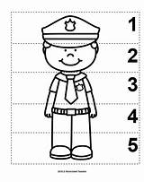 Helpers Preschool Polizei Helper Morgenkreis Workers Vorschule sketch template