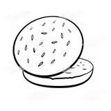 Bun Hamburger Clipart Top Abeka Clip Seeds sketch template