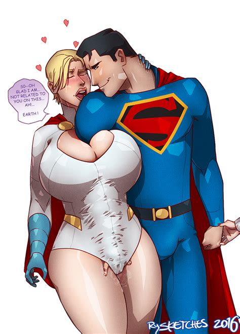 Rule 34 Big Breasts Blush Breasts Clark Kent Cleavage Dc