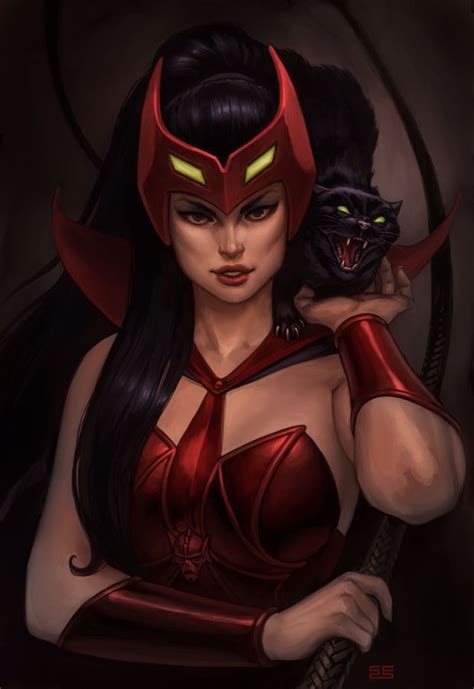 catra by scebiqu on deviantart scarlet witch masters