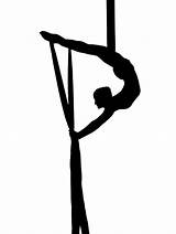 Silks Silk Acrobacia Acrobatics Dibujo Acrobacias Dancing Society6 Trapeze Aerea Silueta Pilates Arial Circo Acrobatica Acrobatas Bailarina sketch template