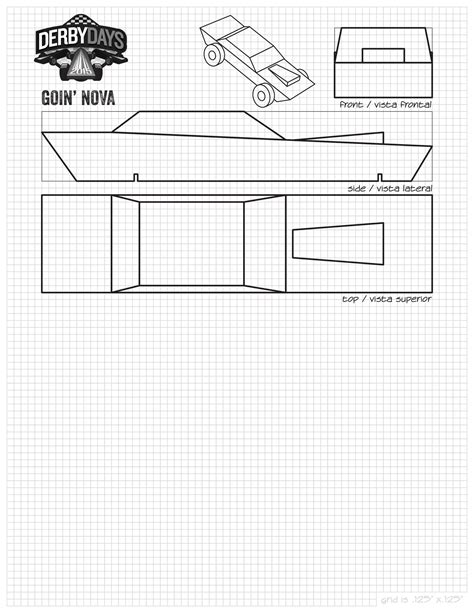 pinewood derby printable templates