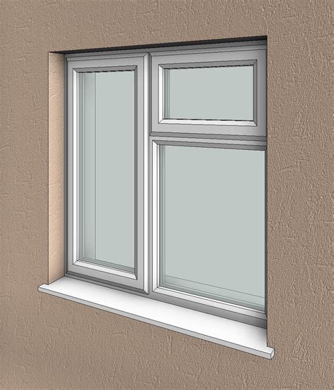 variable double window  top hung opener essential bim