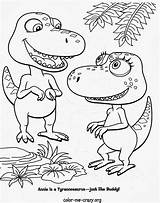 Dinotrem Coloring Dinosaur sketch template
