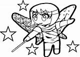 Coloring Pages Chibi Anime Girl Dragon Girls Magic Getcolorings Wecoloringpage sketch template