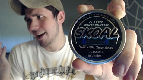 skoal classic wintergreen review youtube