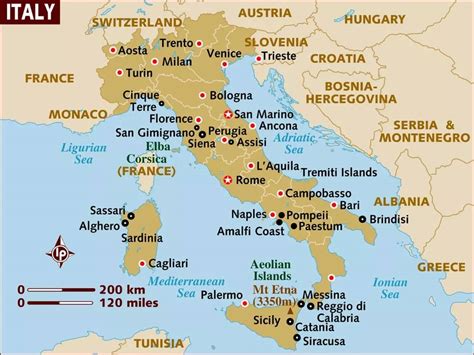 italien karte informationen fuer reisende flightradarsde