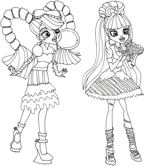 monster high coloring pages  print   bestappsforkidscom