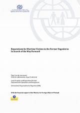 Report Victims Wartime Yugoslavia Iom Reparations Former Academia sketch template