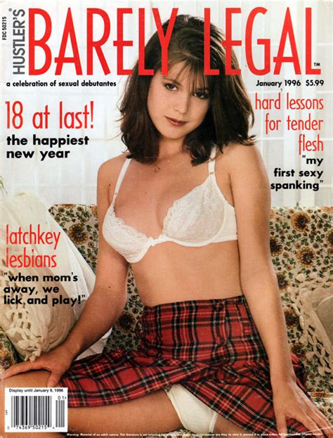barely legal january 1996 magazine back issue barely legal wonderclub