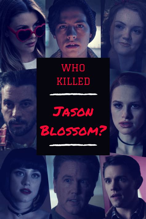 Who Killed Jason Blossom Riverdale Jason Riverdale
