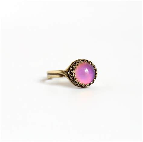 small brass hippie style mood ring 25 adult mood rings popsugar love and sex photo 5