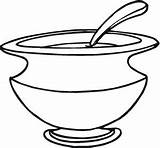 Coloring Dishes Dish Soup Washing Pages Para Dibujos Cocina Utensilios Printable sketch template