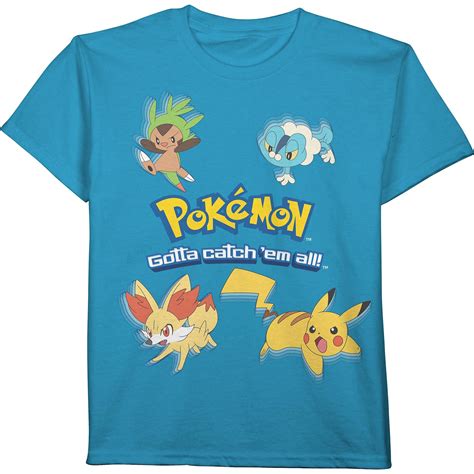 pokemon gotta catch em all pikachu t shirt stellanovelty