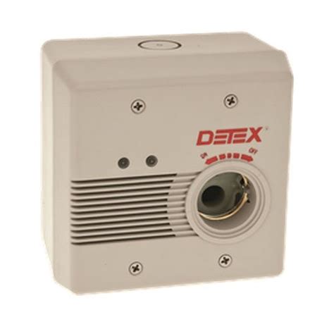 Detex Eax 2500s Rwe Surface Mount 12 24vac Dc Powered Alarm
