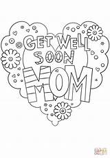 Soon Well Coloring Pages Mom Printable Grandma Color Kids Supercoloring Print Template Getcolorings Drawing sketch template