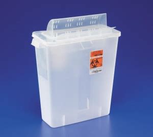 open lid sharps safety containers medline industries
