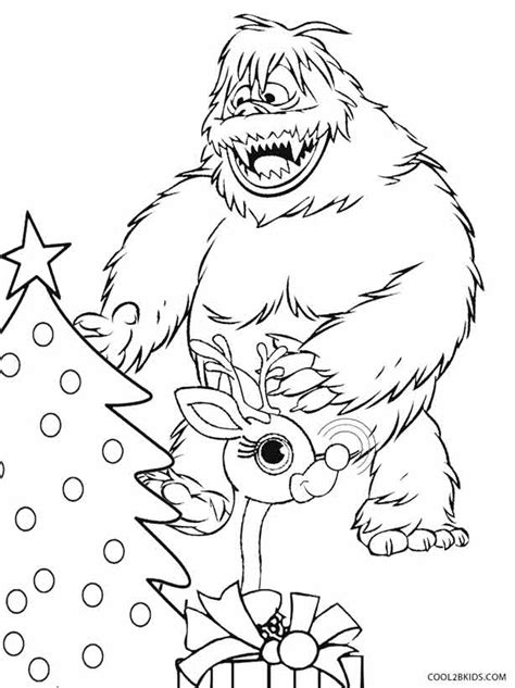 printable rudolph coloring pages  kids coolbkids