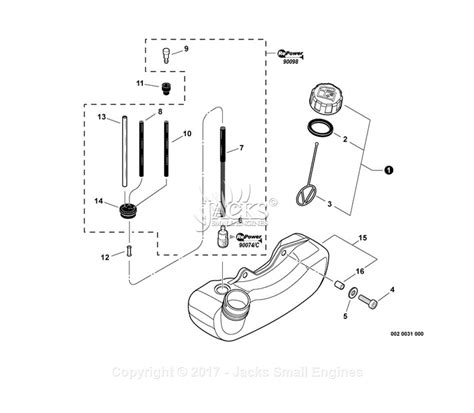 craftsman leaf blower parts diagram