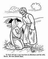 Abraham Sarah Coloring Pages Bible Story Colouring Popular sketch template