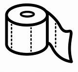 Toilet Paper Roll Clipart Svg Outline Clip Library sketch template