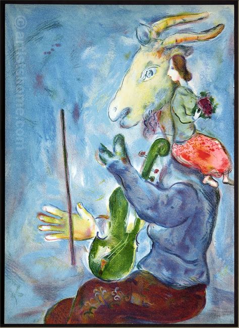 marc chagall lithograph spring printemps  verve mourlot buy limited edition original