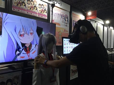 tokyo game show 2016 virtual reality booth allows horny visitors to grope mannequin tokyo