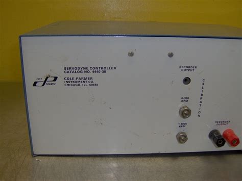 cole parmer standard servodyne controller   tested powers  ebay