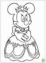 Minnie Mouse Coloring Pages Mickey Printable Drawing Disney Outline Queen Bow Kids Birthday Print 1209 Dinokids Color Face Surfing Games sketch template