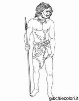Colorear Neandertal Cro Magnon Uomini Primitivi Prehistoria Preistoria Préhistorique Homo Sapiens Mythologie Ausmalen Zum Dessiner Enfants Colouring sketch template