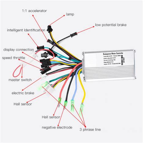 ebike throttle wiring diagram guide  hall sensor throttle operation testing  modification