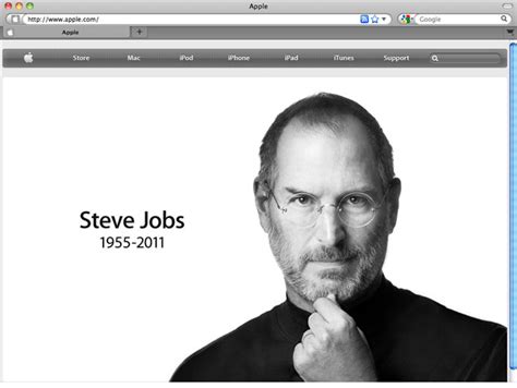 Steve Jobs The Homepage Tributes Apple 1 Cnnmoney