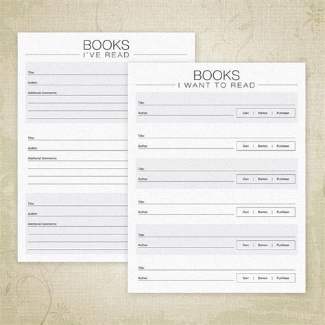 books ive read printable  books    read form book list