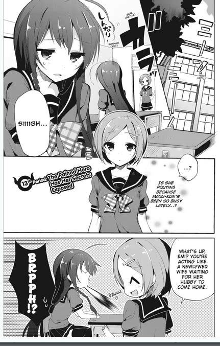manga review the devil is a part timer high school