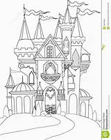Tale Colorear Fiaba Colore Palazzo Libro Colouring Castles Paisajes Naturales Uteer Tsjechisch Wolken sketch template