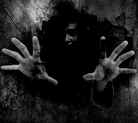 horror background black dark face hands night scary hd
