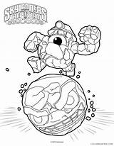 Coloring4free Trap Skylanders Team Coloring Pages Rocky Roll Related Posts sketch template