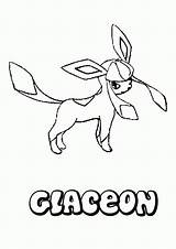 Glaceon Coloring Pokemon Pages Ice Color Para Kids Print Colorear Printable Drawing Lineart Popular Type Coloringhome Cute Getdrawings Choose Board sketch template
