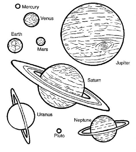 printable space coloring pages coloring home