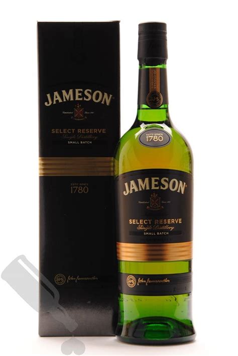 jameson select reserve small batch passion  whisky