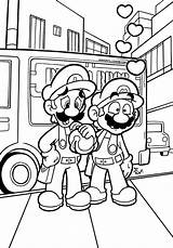 Coloring Movie Mario Book Pages Luigi Super Remake Smb Deviantart Wonder Search Wallpaper Print Princess sketch template