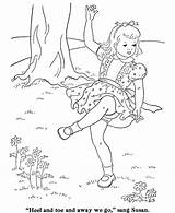 Girls Coloring Pages Girl Kids Dancing Spring Boys Young Printable Sheets Playing Activity Vintage Doing Might Activities Different Find Show sketch template