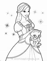 Princesses Princesse Colorat Roberts Pisica sketch template