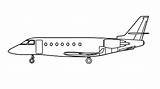 Gulfstream sketch template