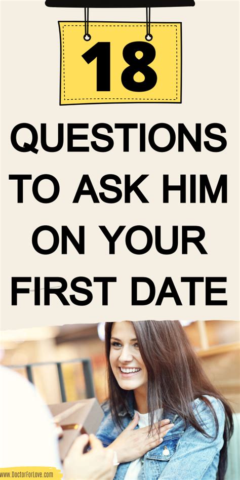 18 important questions to ask a guy on a first date to know him better