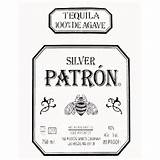 Patron Clipart Tequila Bottle Logo Birthday Label Silver El Cliparts Quotes Logos Library Edible Quotesgram Clipground Amazon sketch template