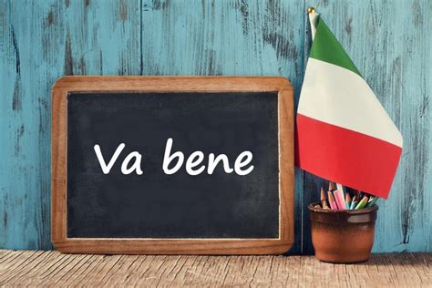 italian phrase   day va bene   italy