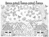 Coloring Sweet Pages Family Relax Enjoy Inkhappi sketch template