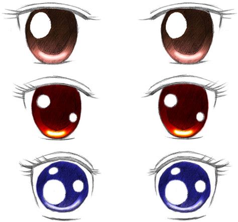 Dibujar Ojos Anime